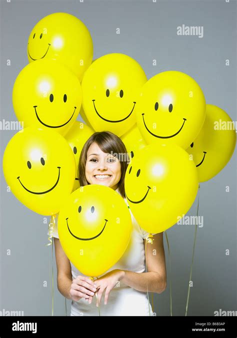 Smiley face balloons hi-res stock photography and images - Alamy