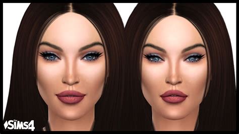 The Sims 4 Megan Fox Youtube