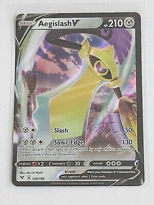 Aegislash V Ultra Rare Vivid Voltage Pokemon Tcg Ebay