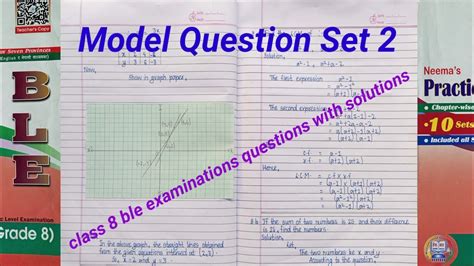 Model Question Set 2 Class 8 Ble Model Questions With Solutions 10