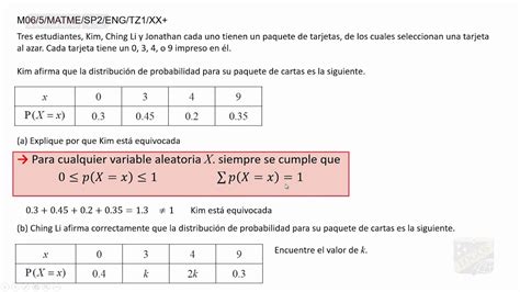 Distribuciones De Probabilidad De Variables Aleatorias Youtube