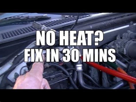 How To Flush A Heater Core Easy And Quick Youtube