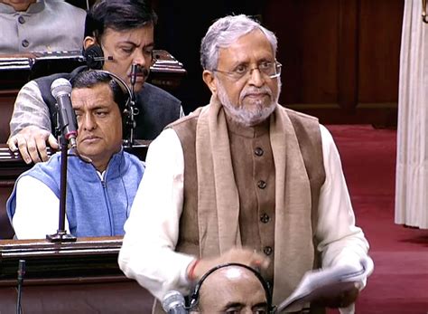 Bjp Mp Sushil Kumar Modi Speaks In Rajya Sabha