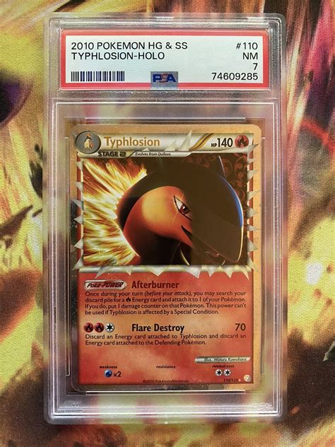 Pok Mon Tcg Typhlosion Prime Heartgold Soulsilver Holo Holo