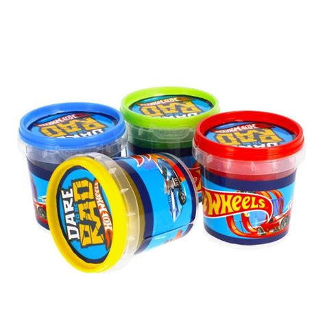 Plastilino rinkinys Hot Wheels 4 vnt žema kaina Varle lt