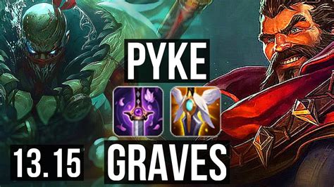 PYKE Vs GRAVES MID 14 1 12 Legendary 700 Games 1 3M Mastery