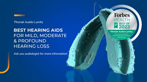 Phonak Lumity Hearing Aids Named Best Hearing Aids By Forbes Health In