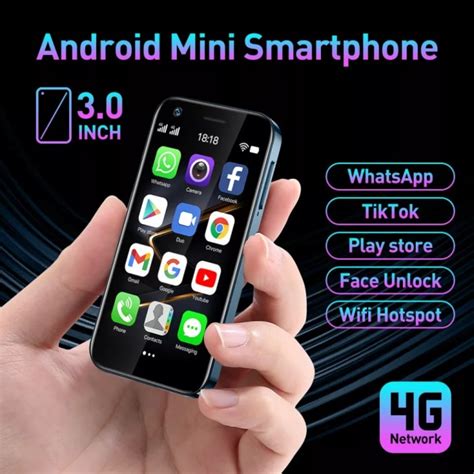 Jual IMEI Terdaftar Soyes XS12 Super Mini 3 0 Inci 3GB 64GB Hitam 32