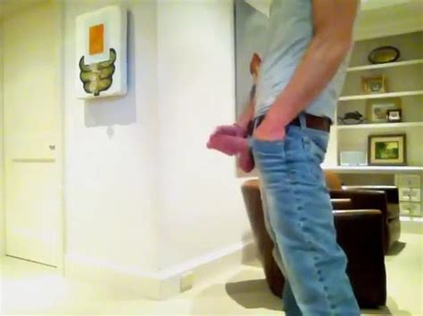 He Jerks And Cum In His Blue Jeans Gay Amateur Porn Xhamster
