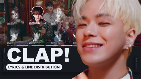 Treasure Clap Color Coded Lyrics And Line Distribution Youtube