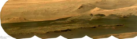 ChemCam Mastcam Mosaic Of Mount Sharp Dunes The Planetary Society