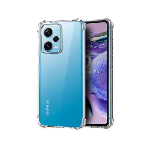 Capa Silicone Reforçado Xiaomi Redmi Note 12 Pro Plus 5G Transparente