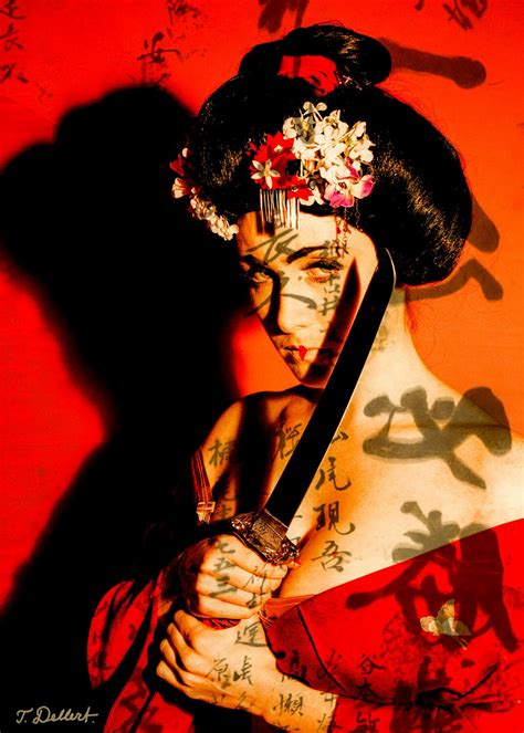 Japanese Samurai Geisha Wallpaper