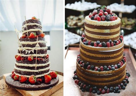 Naked Cakes Pasteles De Boda A La Ltima Webnovias