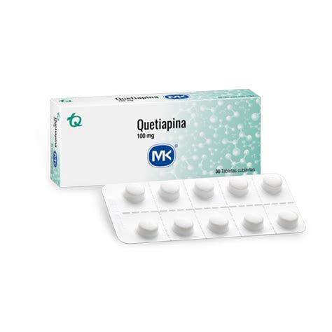 QUETIAPINA 100 MG MK CAJA X 30 TABS Farmavida Droguería Online