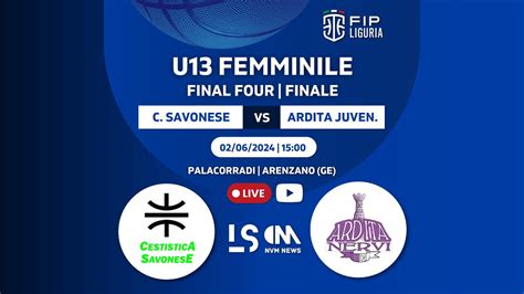 Cestistica Savonese Vs Ardita Juventus U13 Femminile Finale