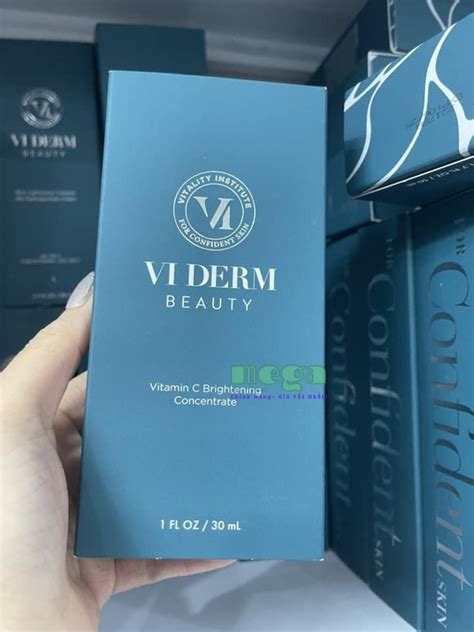 Vi Derm Vitamin C Brightening Concentrate 30ml Giá Bao Nhiêu Mua Ở Đâu Chính Hãng Mỹ Phẩm Mega