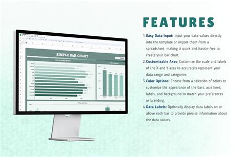 Simple Bar Chart Template in Excel, Google Sheets - Download | Template.net