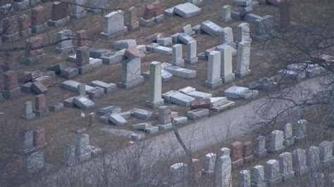 Historic Jewish Cemetery Vandalized Amid Fbi Investigation Into Jewish