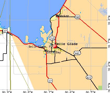 Map Of Belle Glade Florida | Florida Map 2018