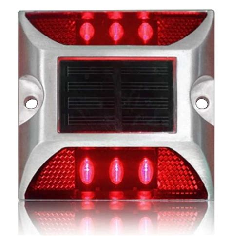 Baliza Solar LED Señalizacion Vial 20T Doble Sentido AGRALED