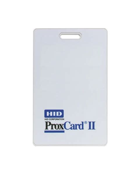 Tarjeta Proximidad Rf Proxcard Ii Hid Global Para Lectores HID