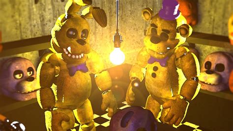 Fredbear And Spring Bonnie Are Hiding Backstage In Fnaf 1 Fnaf