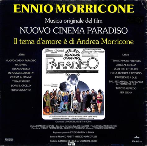 Nuovo Cinema Paradiso by Ennio Morricone | PosseCut.com