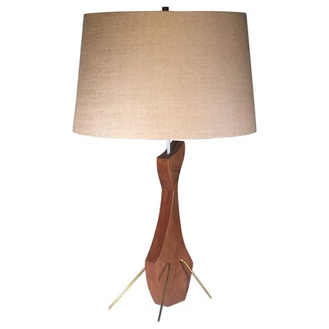 Aperture Table Lamp In Brass And Walnut For Sale At 1stdibs Aperture Lamp