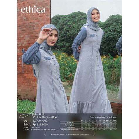 Jual GAMIS ETHICA AYUMI 332 BAJU GAMIS ETHICA TERBARU GAMIS ETHICA