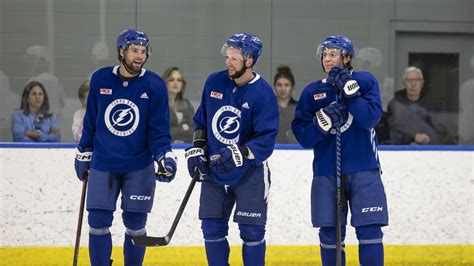 Bolts Feel Fresh And Confident In First On Ice Practice Tampa Bay