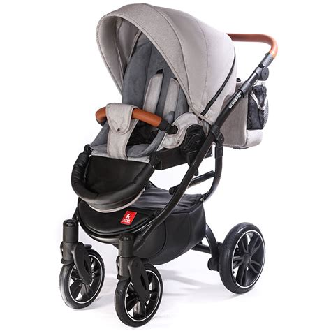 Детска количка Tutek 3в1 Grander Play G1, Сив - eMAG.bg