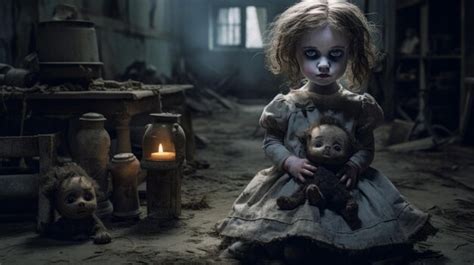 Premium Photo The Haunting Of The Creepy Doll