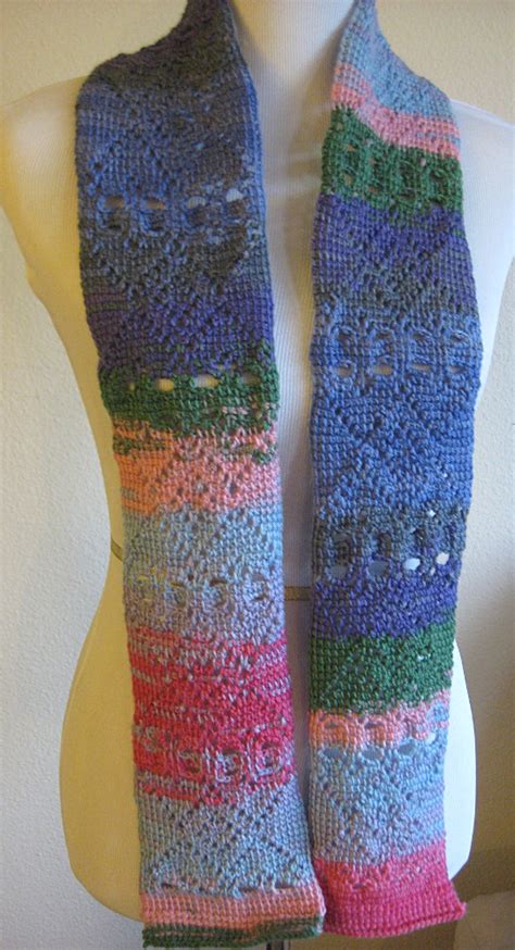 Heart Scarf Tunisian Crochet - Kickin Crochet