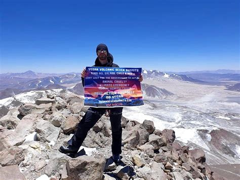 Ojos Del Salado, Chile – 6th volcanic 7 summit. Nov 2019 – Vegan Seven ...