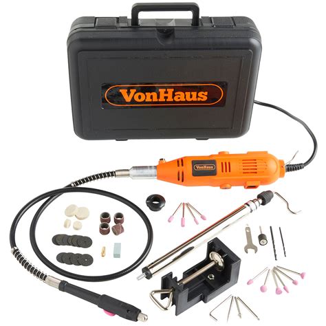 Vonhaus Professional Rotary 135w Multi Tool With 40pc Accessory Set