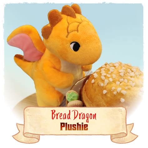 Bread Dragon Plush Cardboard Alchemy Us Shop