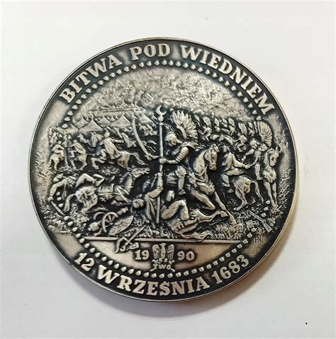 Medal Bitwa Pod Wiedniem Jan Iii Sobieski Oficjalne