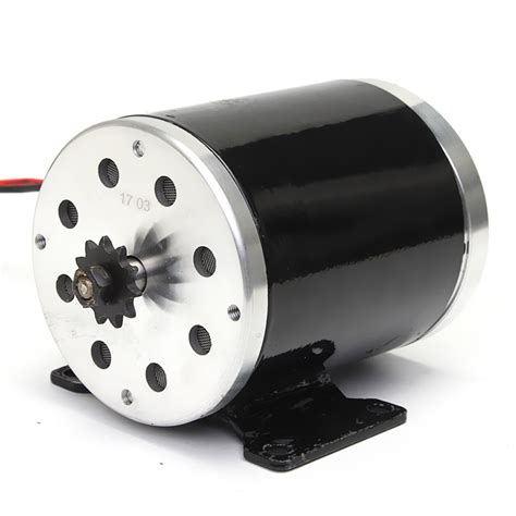 48v 500w My1020 Electric Brushed Motor 2500rpm W Bracket For Scooter E