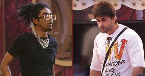 Bigg Boss Shalin Bhanot Mc Stan Get Into Verbal Spat After Media