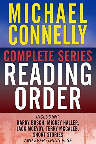 Michael Connelly Complete Series Reading Order Harry Bosch Jack