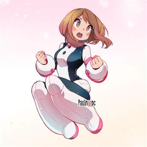 Ochako Uraraka By Paulinaapc On Deviantart My Hero Academia Episodes