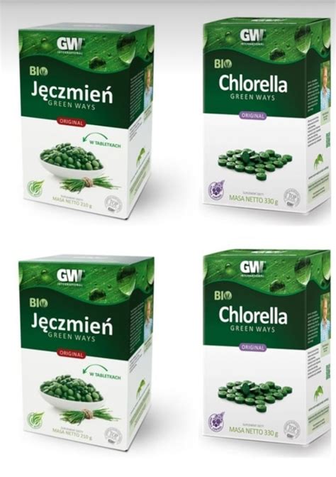 Zestaw Bio Greenways Szt J Czmie I Chlorella Warszawa Kup Teraz