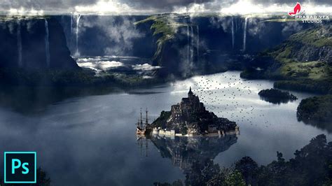 Cool Photoshop, Photoshop Tutorial, 3d Landscape, Landscape Paintings ...