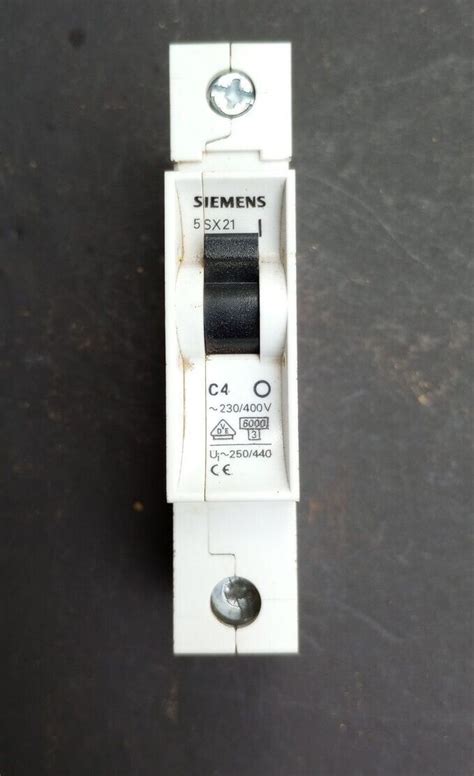 Siemens 5SX2 (5SX21) 230/400v Circuit Breaker | eBay