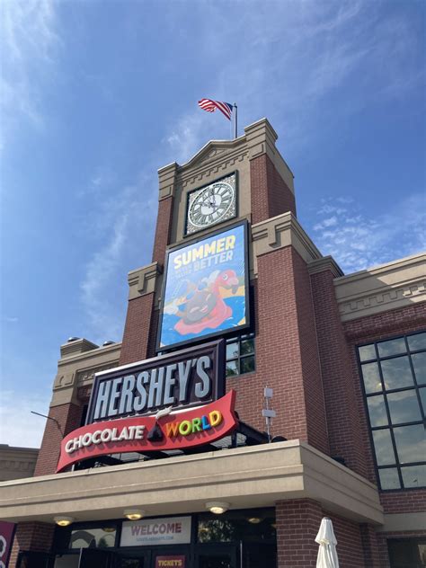 Visit The Amazing Hershey Park Chocolate World And Go On A Hershey ...