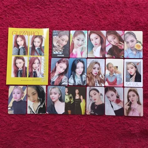 Jual ITZY RYUJIN YEJI LIA YUNA CHAERYEONG PHOTOCARD POLA OFFICIAL ICY