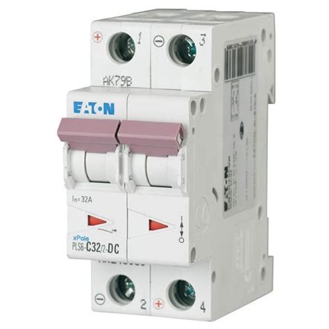 Pls Dc Xpole Miniature Circuit Breaker Mcb And Pole Eaton