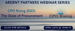 CPO Rising 2023: The State of Procurement - CPO RISING - THE SITE FOR ...