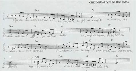 Flautas Partituras João e Maria Chico Buarque partitura